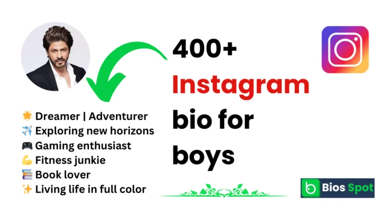 400+ Best Instagram Bio For Boys 2024 