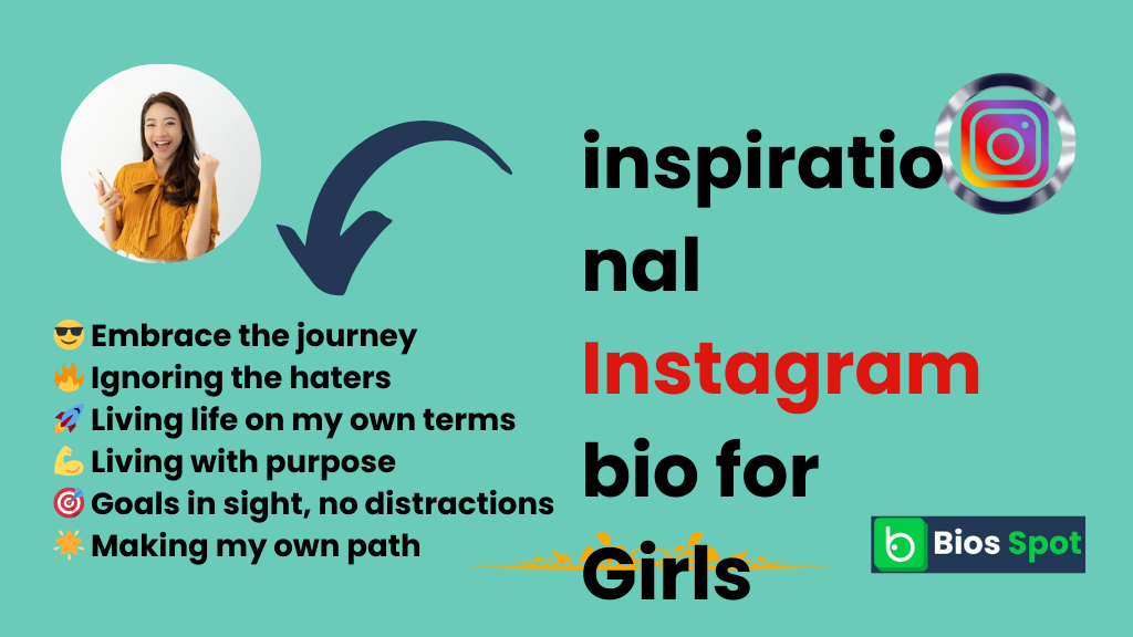 Inspirational bios for girls