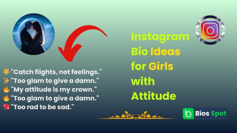 Instagram Bio Ideas for Girls with Attitude 