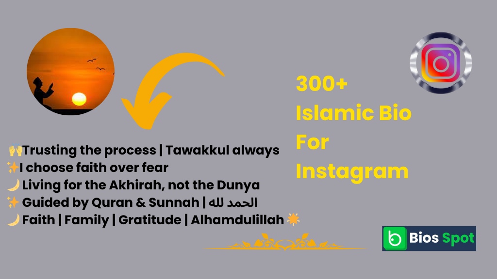 Islamic Bio For Instagram