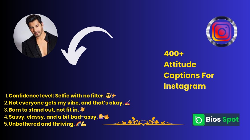 Attitude Captions For Instagram