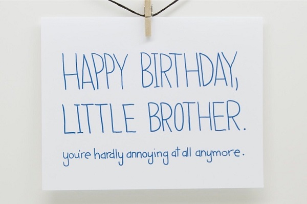 Birthday Wishes for Little Brother