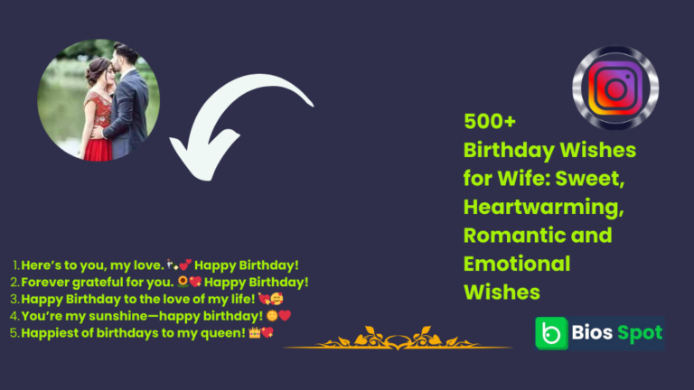 500+ Birthday Wishes for Wife