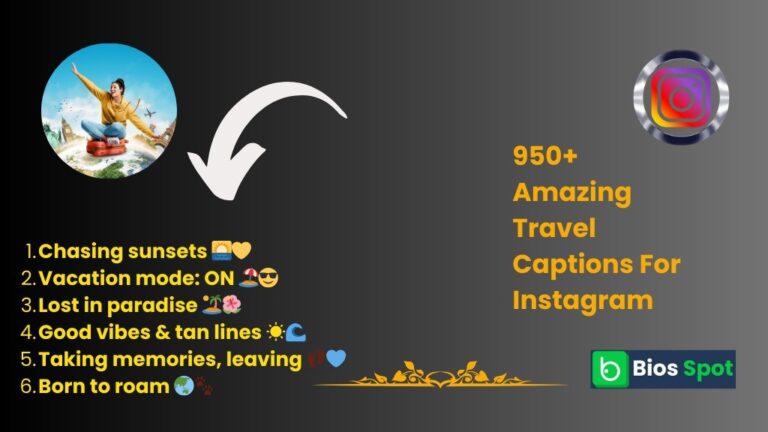 Travel Captions For Instagram and Quotes