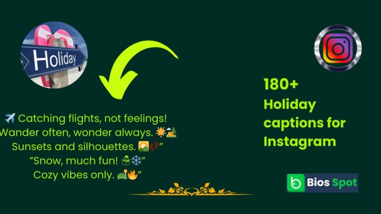 Holiday Captions for Instagram: Fun Holiday Caption Ideas